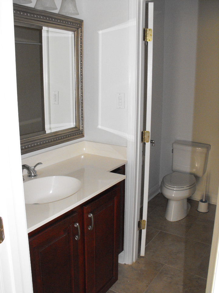Master bath vanity 